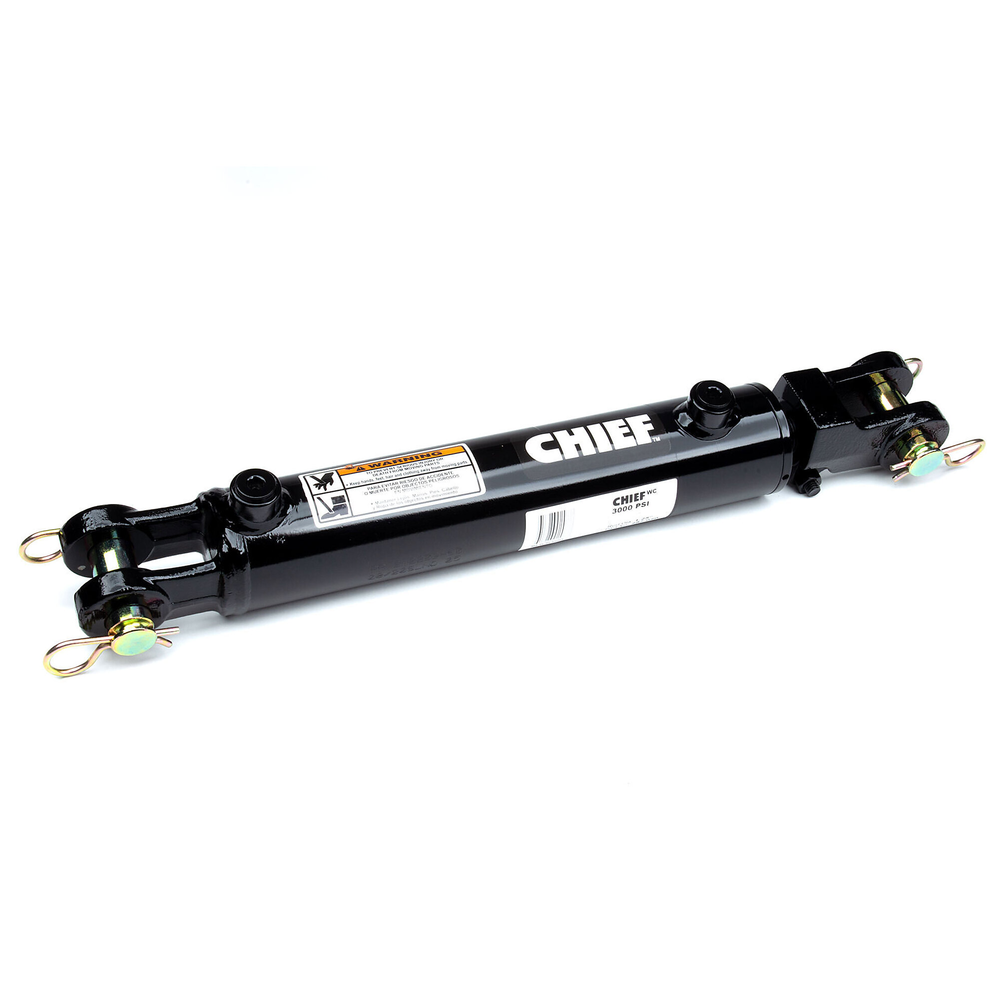 Chief, WC Welded Cylinder, Max. PSI 3000, Bore Diameter 3 in, Stroke Length 18 in, Model# 287037